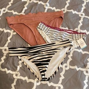 3 bikini bottoms